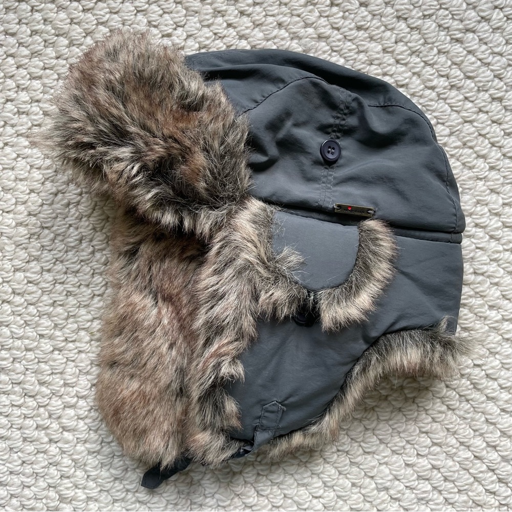 Wigens faux fur aviator / trapper winter hat